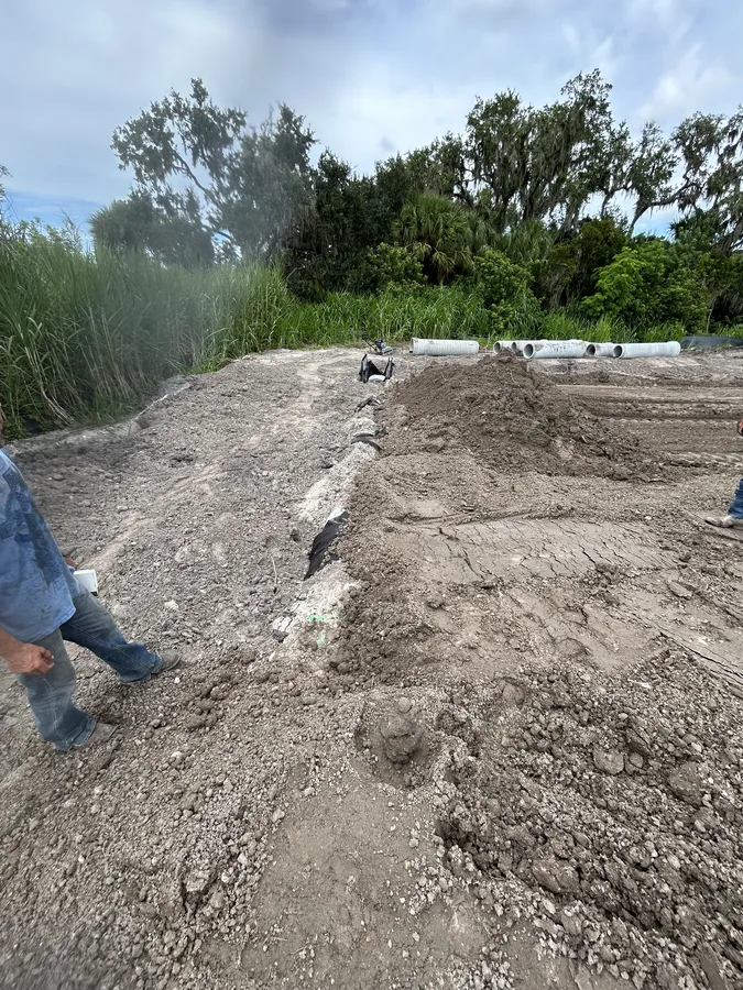 Drainage Solutions project by Lethermon Grade Excavations — photo 2