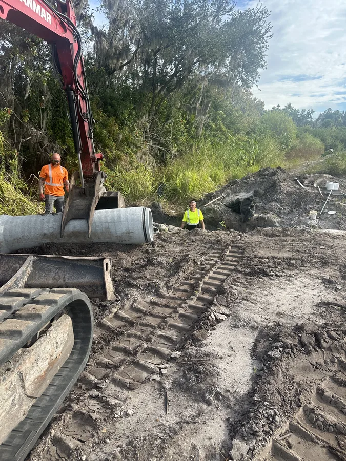 Utility Trenching project by Lethermon Grade Excavations — photo 3